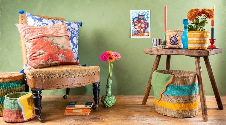 The Basket Room: Handmade baskets, woven with colour, stories &amp; craft in Africa